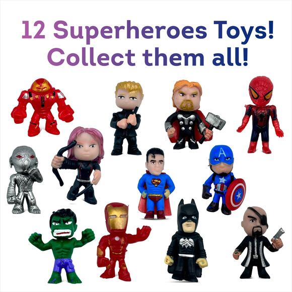 Bath Bombs for Kids with Surprise Cool SUPERHERO Toys Inside - Picture 3 of 5